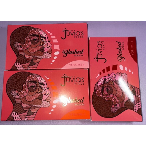 Juvia's Place Blushed Duo - Powder Palette Pick Your Shade NIB - Picture 3 of 5